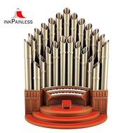 Pipe Organ Pen Pencil Holder, Funny Pen Holder Desktop Decoration, Pipe Organ Shaped Desktop Pen Hol