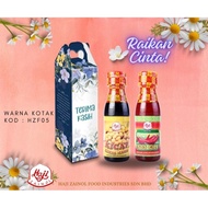 Set Doorgift Kicap Cili Sos Siap Kotak 50pcs Kenduri Kahwin Akikah Pertunangan Brand Haji