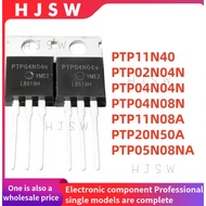 5PCS 100% NEW Quality PTP11N40 PTP02N04N PTP04N04N PTP04N08N PTP11N08A PTP20N50A PTP05N08NA TO-220 M
