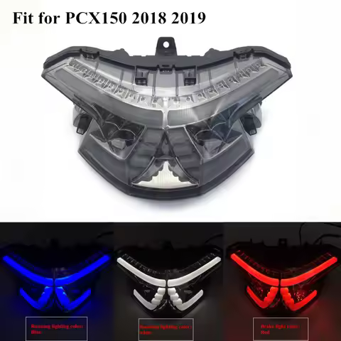 Modified motorcycle accessories pcx125 pcx150 pcx rear tail lamp taillamp taillight brake day light 