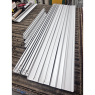 (WITHOUT GLASS) 4X4 / 4X6 aluminium window sliding frame full set (Outer and Inner Frame Only)