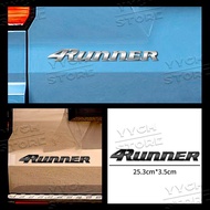 4Runner Emblem Badge Rear Trunk Decals Decoration Stickers For Tundra Tacoma 4runner Pickup Trucks C
