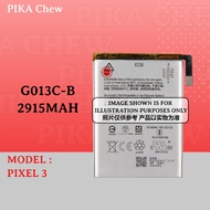 PIKA Compatible with G013A-B Battery Bateri Google Pixel 3 PIXEL3 ( 2915mAh )