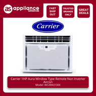 Carrier 1HP Aura Window Type Remote Non Inverter Aircon WCARK010EE