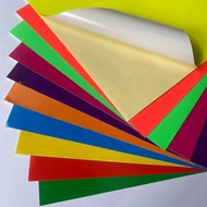 Giấy decal A4 các màu - Xấp 100 tờ ( Giấy đề can màu)