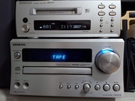 Kenwood MD機 + ONKYO CD/收音機/Amplifier