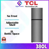 [5 STAR INVERTER] TCL Refrigerator 280L/380L Top Mount 2 Doors Fridge | Peti Sejuk | 165L 3 Star