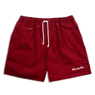 ABOVE AND OVER - CLASSIC CORDUROY SHORTS RED