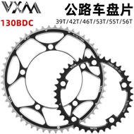 VXM 130BCD Road Bike Crankset | CNC Alloy | 39T–56T | Double Disc | Foldable Bike Compatible