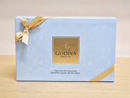 Godiva 蝴蝶酥禮盒 黑巧克力及牛奶巧克力蝴蝶酥禮盒 12件裝Dark and Milk Chocolate Butterfly Cookies Gift Box 12pcs Luxury 連紙袋及心意卡 With Paper Bag and Gift Card