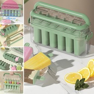 Popsicle Mold with Lid Handle Plastic 6 Ice Pop Mold Homemade Frozen Popsicle Maker for Household  SHOPSBC4813