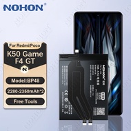 NOHON BP48 High Qulity Battery For Xiaomi Redmi K50 Game Edition / Poco F4 GT Phone Batteries + Tool