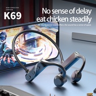K69 Bone Conduction Headphones TWS Wireless Sports Earphone Fone Bluetooth Headset Handsfree With mi