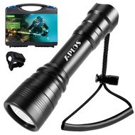 APLOS S2 3000 Lumen 4 Lighting Modes Diving Torch Underwater Waterproof LED Flashlight Diving Safety