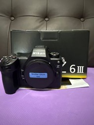 安心行貨 香港行貨 完美無瑕 全套有盒 Nikon Z6 III Z6III  快門次數 4XX
