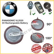 For Old BMW Land Rover Mini Key Remote Control 3V Rechargeable Battery Panasonic VL2020 ML2020 E90°/