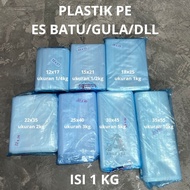 (1 kg contents) PE ACC plastic Kiloan Plastic/ Ice Cube Sugar Oil Plastic/ 1/ 4kg 1/ 2kg 1kg 2kg 3kg