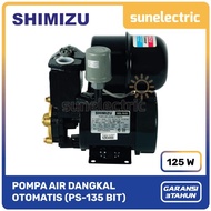 ❤ Shimizu PS-135 E Pompa Air Dangkal (125 W) Daya Hisap 9 Meter