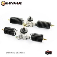 LINGQI Golf Cart Accessories Steering Gear Box Assembly Spare Parts 365/420mm Gear Shaft For Go Kart