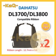 2X DL3800 DL 3700 3800 COMPATIBLE FUJITSU INK RIBBON TALLY LA30R LA30 LA36 DPK3600E DPK9600E DL9300 