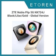 ZTE Nubia Flip 5G NX724J 512GB Black/Lilac/Gold (12GB RAM) - Global Version
