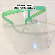 NP Hulk Green Clear Full Faceshield