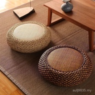 Round Solid Color Household Straw Sitting Japanese Style Wholesale Coffee Table Ground Pier Tatami T
