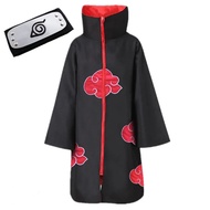 Anime Akatsuki Halloween Cosplay Costumes Headband Cloak Cape Itachi Robe Kids Aldult Naruto Cloak Naruto Cosplay Career Guidance Costume for kids Akatsuki Costume Hokage Cosplay Itachi Clothing Suit UniformCloak Cosplay Sasuke Uchiha Cape