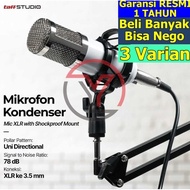 Taffware Mic Studio BM 800 Shockproof Mount BM-800 Full Black Y3629