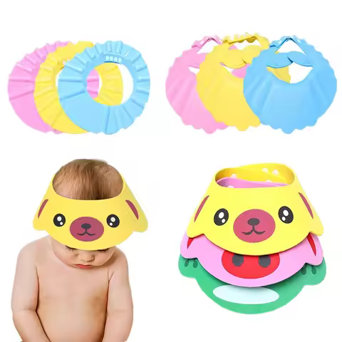 Baby Washing Hat Toddler Kids Wash Hair Shield Direct Visor Caps Shampoo Bathing Shower Cap For Chil