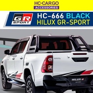 Toyota GR Hilux Revo Rocco Rogue 2015 - 2023 BLACK Sport Bar Stainless Steel Roll Bar 2.4e 2.4v 2.8