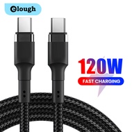 Elough 120W Type C to Type C PD Cable For Mobile Phone 0.25M 0.5M 1M 2M Fast Charging USB-C to USB-C