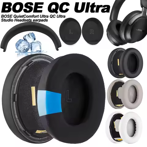 Earphone pads For Bose QuietComfort(QC) Ultra Wireless Headband replacement Earpads Earmuffs Mesh Me