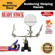 Soldering Helping Hands with Magnifying Glass