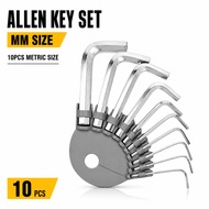 10PCS Allen Key Set. MM Size Allen Key Wrench Set. L Allen Key Set