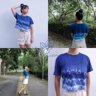 藍染短板Tshirt