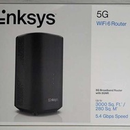 🔥5G 寬頻 Router Linksys FGW5500 WiFi6 AX5400 有2.5G port