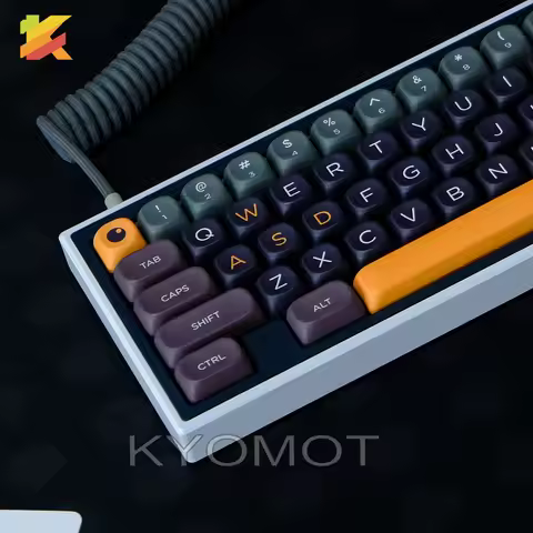 KYOMOT Resonance R2 Theme Keycaps MOA Profile PBT Dye Sub 125 Keys Keycap for Cherry MX Switch DIY G
