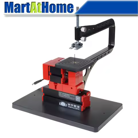 The First Tool Z20001G 24W Mini Bow-Arm Jigsaw Machine 20000RPM Saw Wood, Plywood, Aluminum, Acrylic