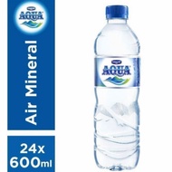 Aqua Air Mineral 600ml (1 Dus Isi 24 Botol)
