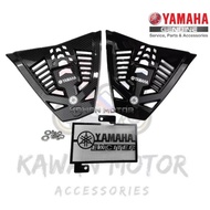 Y15ZR V1 V2 ENGINE COVER CARBON / BLACK