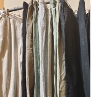 Women's Casual Pants Long-Three-Quarter Japanese/Mega This Basket