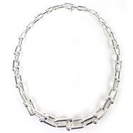 蒂芬妮 (TIFFANY & Co.) HardWear 系列漸變鏈項鍊，AG925 純銀材質，重 105.58 克，品相極佳。強烈推薦給男士和女士。