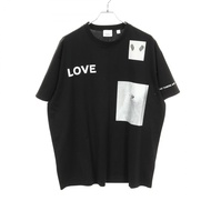 【二手】Burberry T卹，蒙太奇印花，純棉，男士，二手