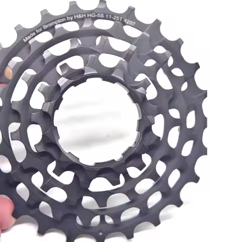 H & H Flywheel For Brompton 5 Speed, 11-25T, 77g.11-28T,137g Folding Bicycle Cassette Freewheel, Ste