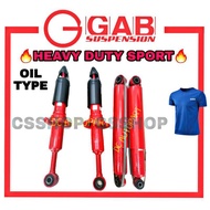 GAB HEAVY DUTY OIL 4x4 ABSORBER STORM , TRITON LITE 2WD , FORD RANGER OLD , T6 / BT50 , D MAX , FRONTIER , KUN25 HILUX