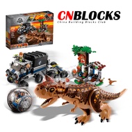 Carnotaurus Gyrosphere Escape 75929 (577 pcs) Jurassic World Building Blocks Kids Toys Gifts For Boy