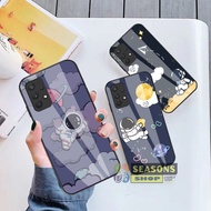 [SAMSUNG A13] Samsung A13 Glass Softcase - Samsung A13 Glitter Glass Softcase - Samsung A13 Softcase