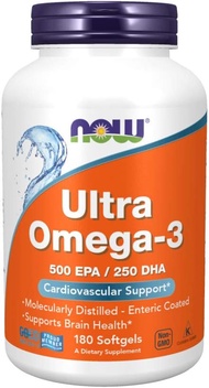 NOW Foods - Ultra -3 500 EPA/250 DHA - 180 Softgels