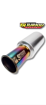 KNALPOT Mobil Racing Knalpot SPOON Kenapot Mobil Bas Rainbow Spoon Car Exhaust cocok untuk mobil Ay
